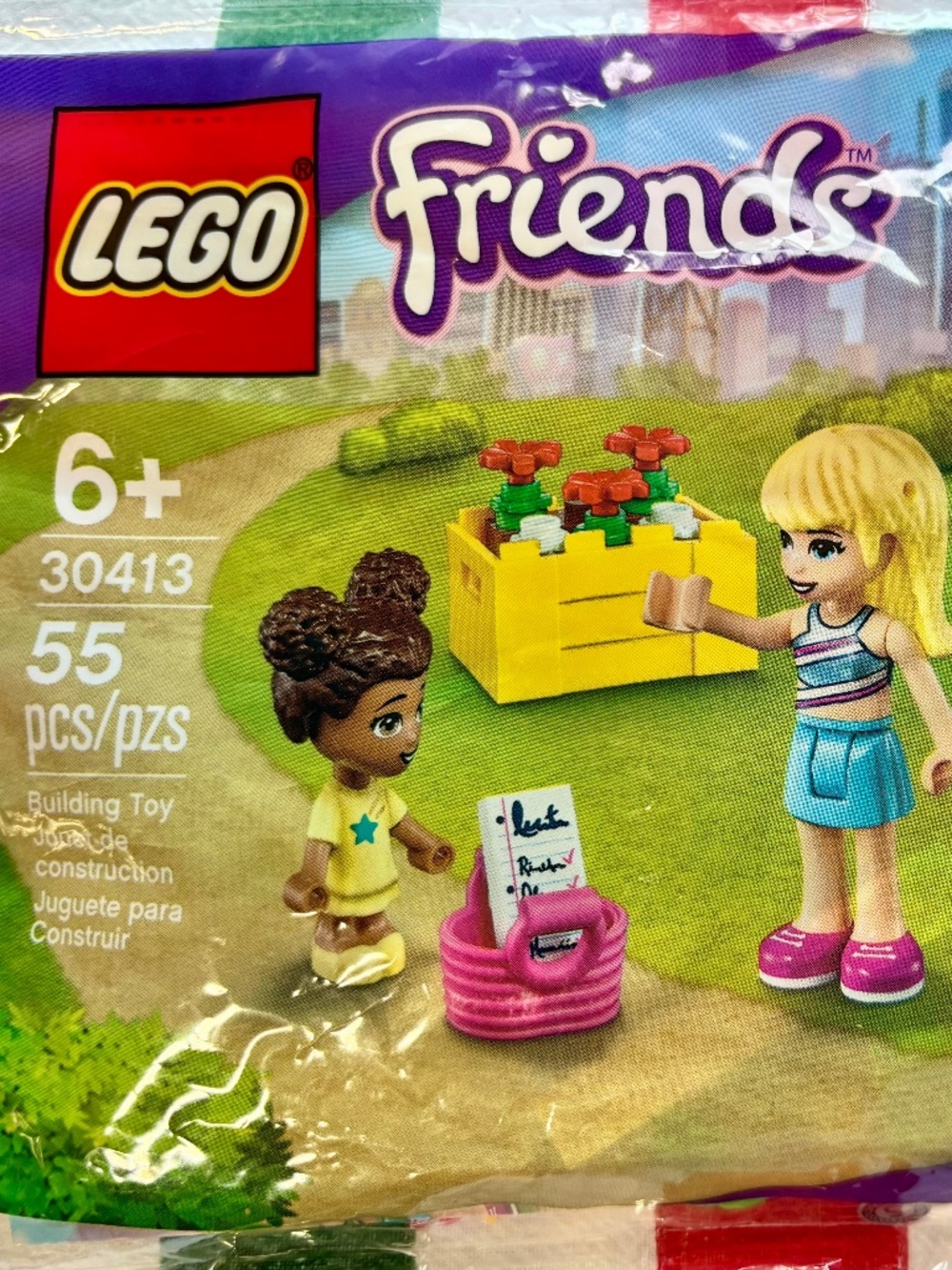 LEGO FRIENDS "Flower Cart polybag" 30413 UNOPENED